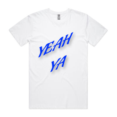 Yeah Ya White T Shirt Thumbnail